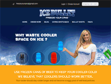 Tablet Screenshot of icebullet.com